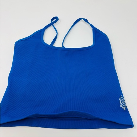 NWOT Free People Tighten Up Low Back Tank Color: Blueprint Size XS/S(0-6) - Picture 8 of 11